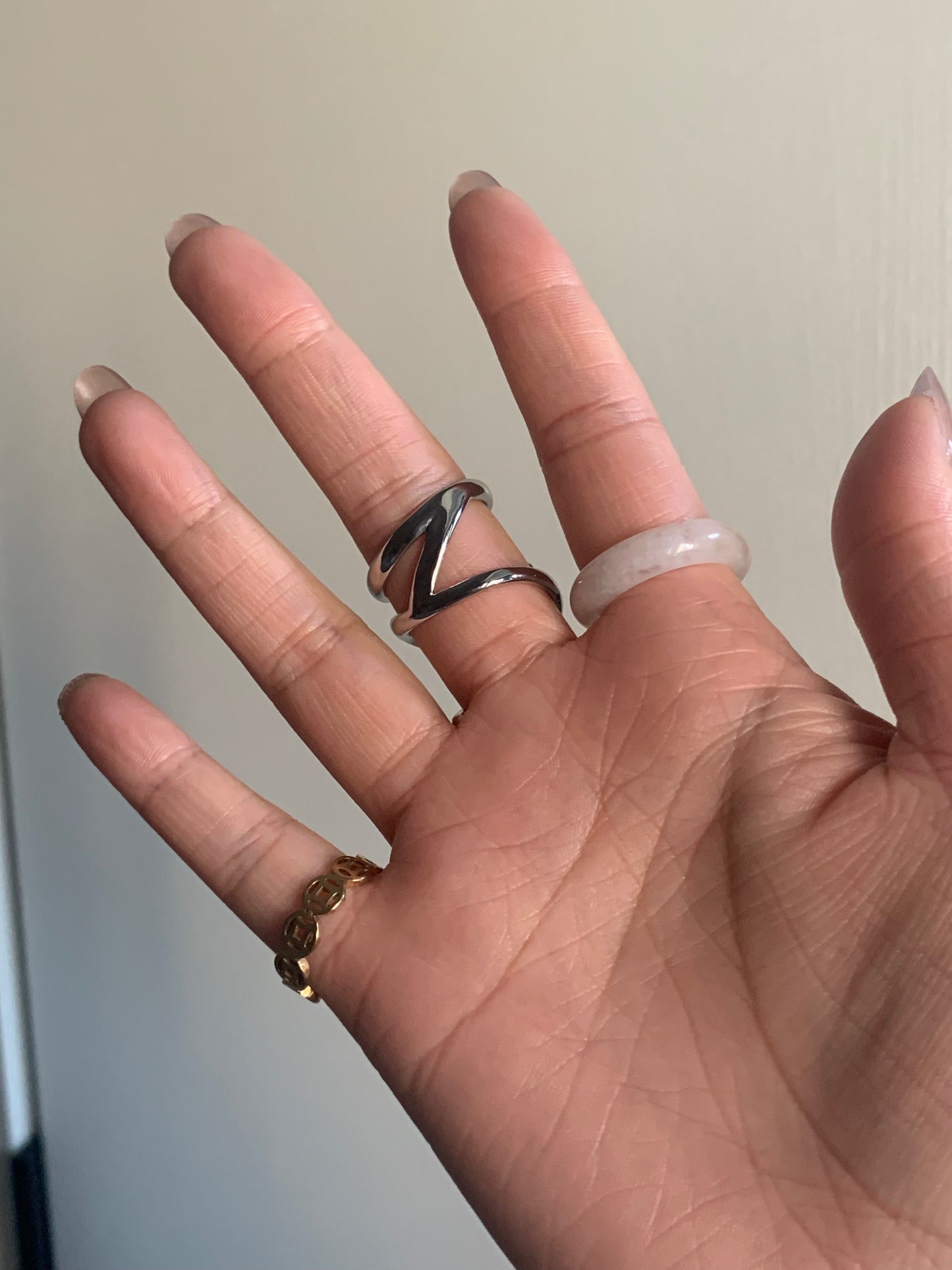Spirit Power Moonstone Love Knot Ring