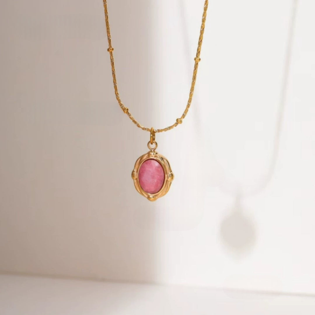Joy Power Rhodochrosite Necklace