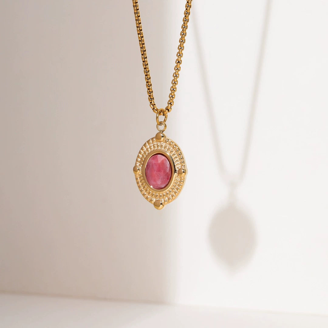 Joy Power Rhodochrosite Necklace