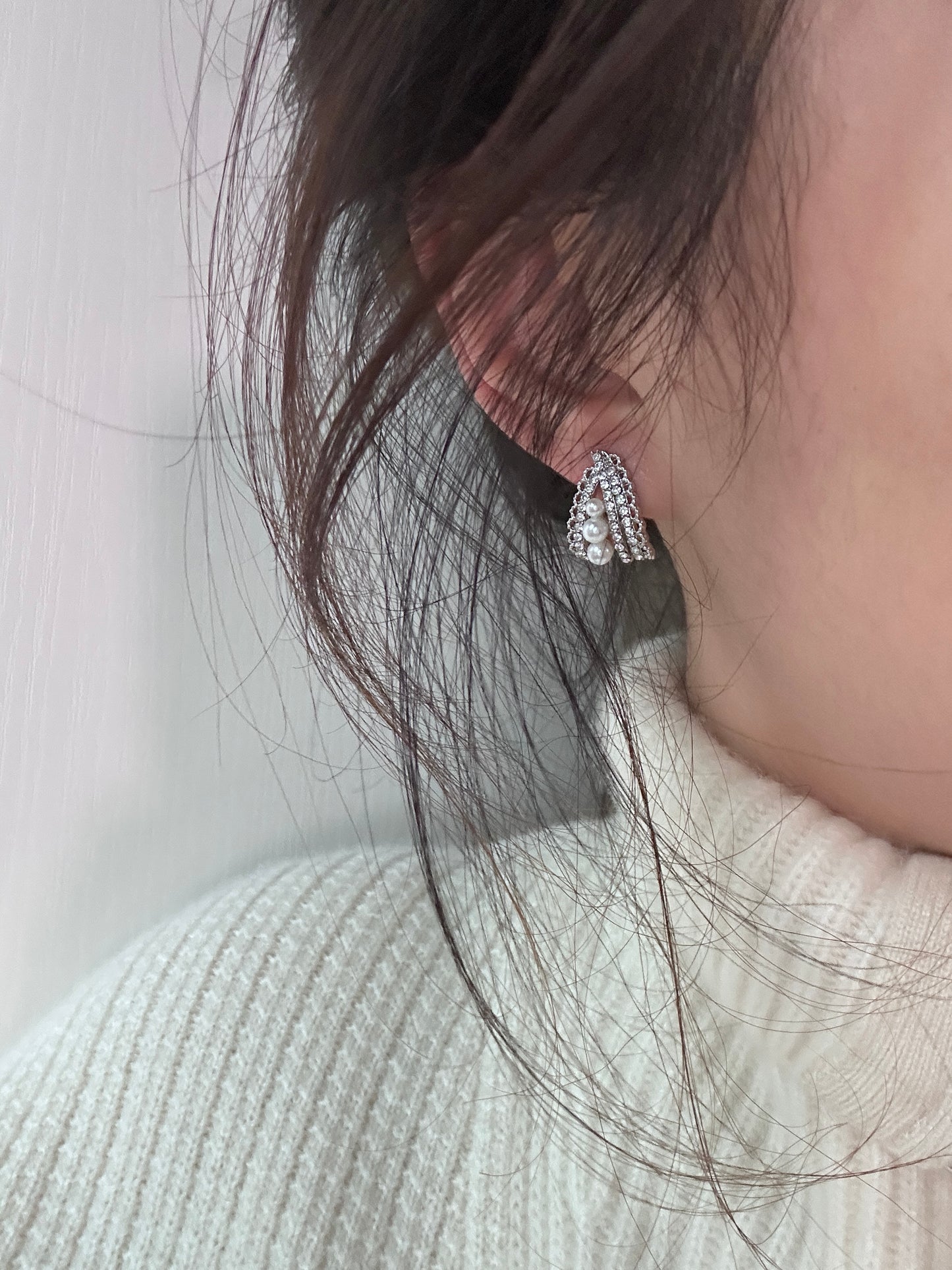 Joy Power Ballerina Pearl Earrings