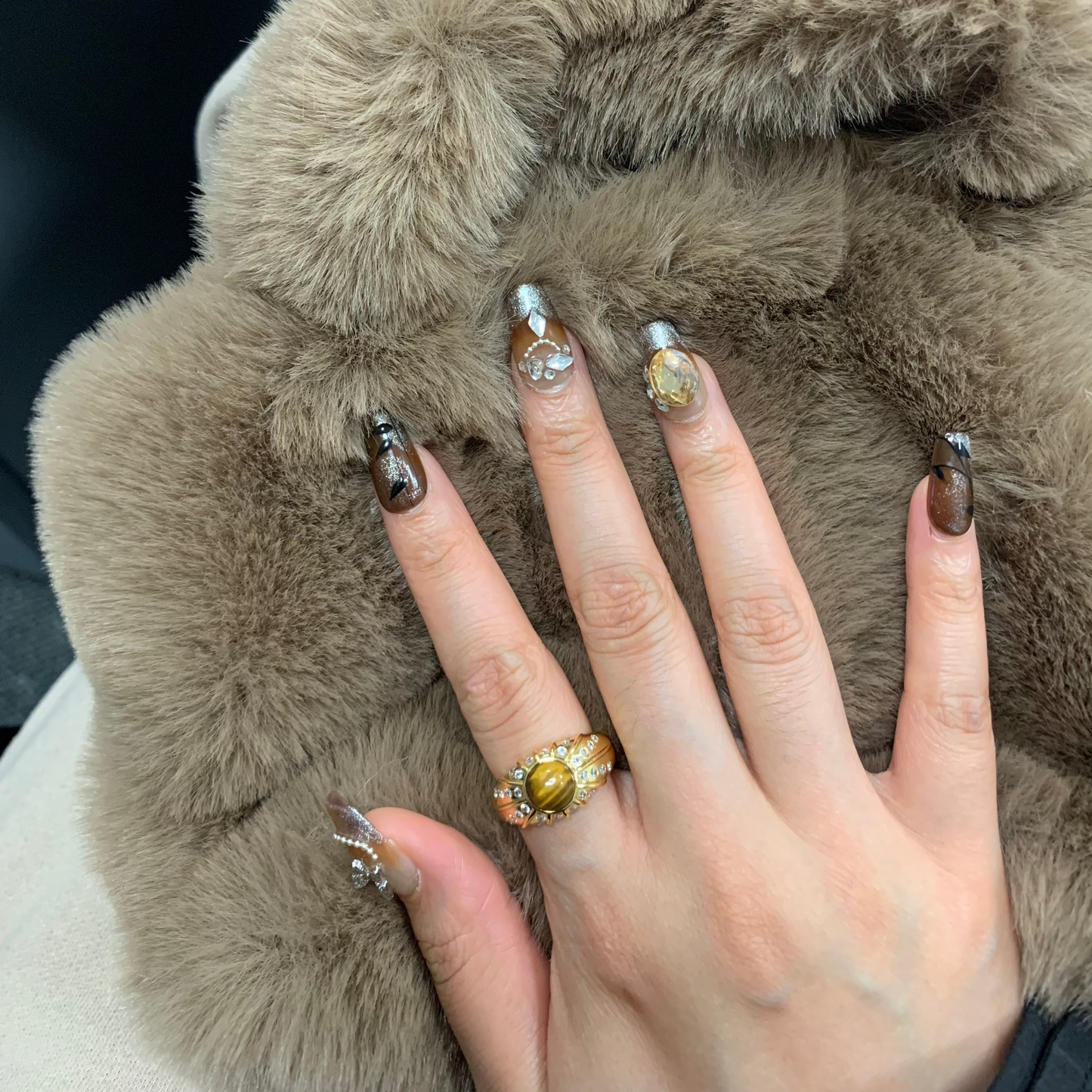 Harmony Power Milard Gem Press On Nails