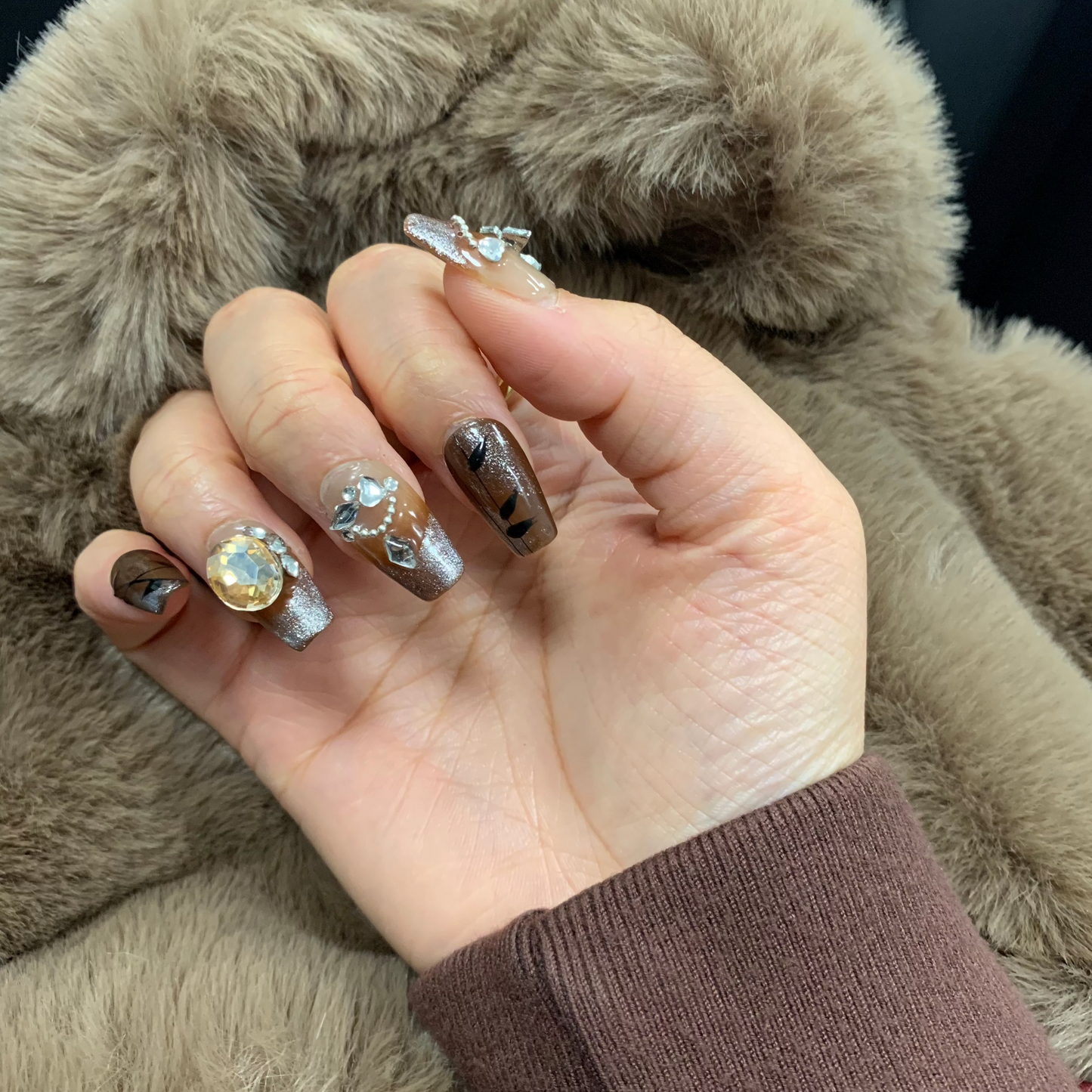 Harmony Power Milard Gem Press On Nails