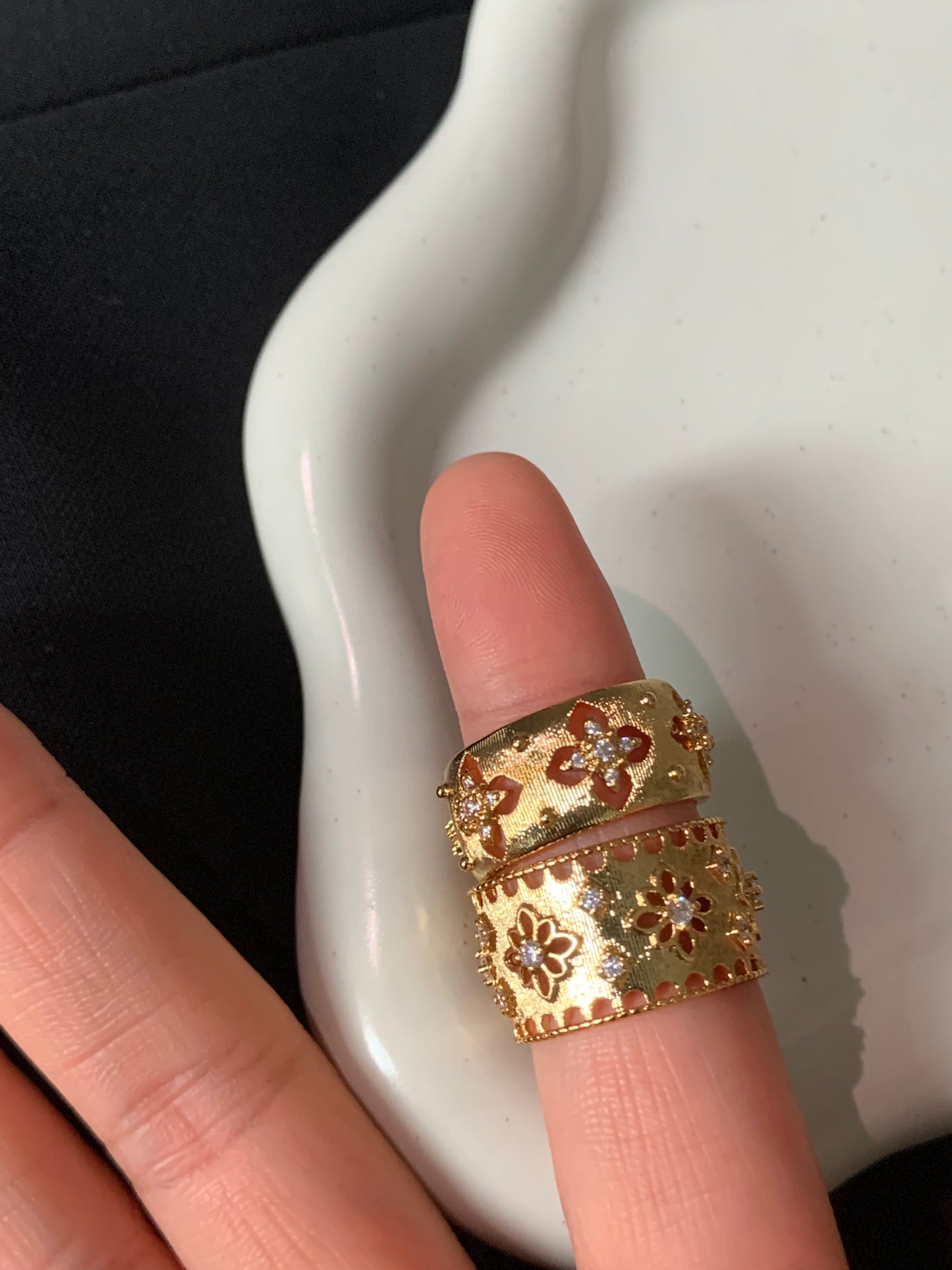 Fortune Power Vintage Gold Rings