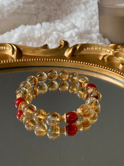 Abundance Power Goodwill Citrine Bracelet