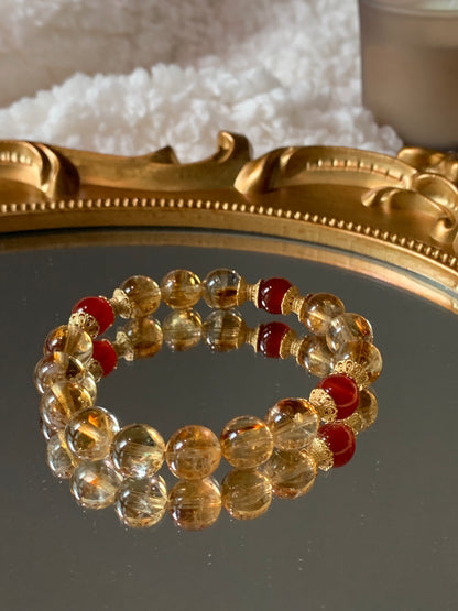 Abundance Power Goodwill Citrine Bracelet