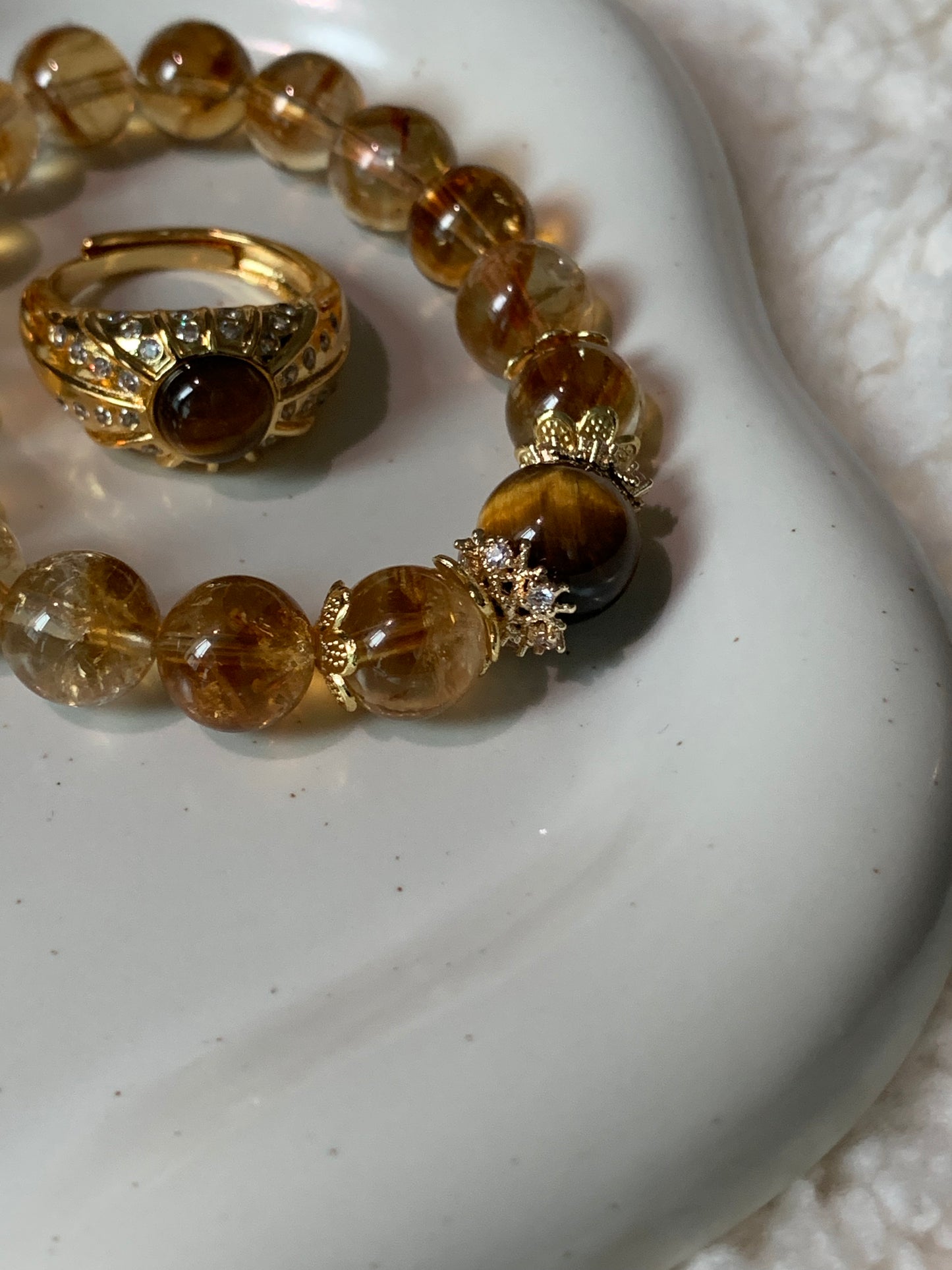 Abundance Power Manifest Citrine Bracelet