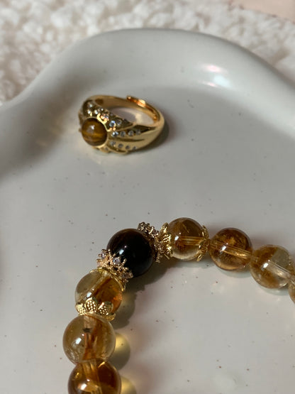 Abundance Power Manifest Citrine Bracelet