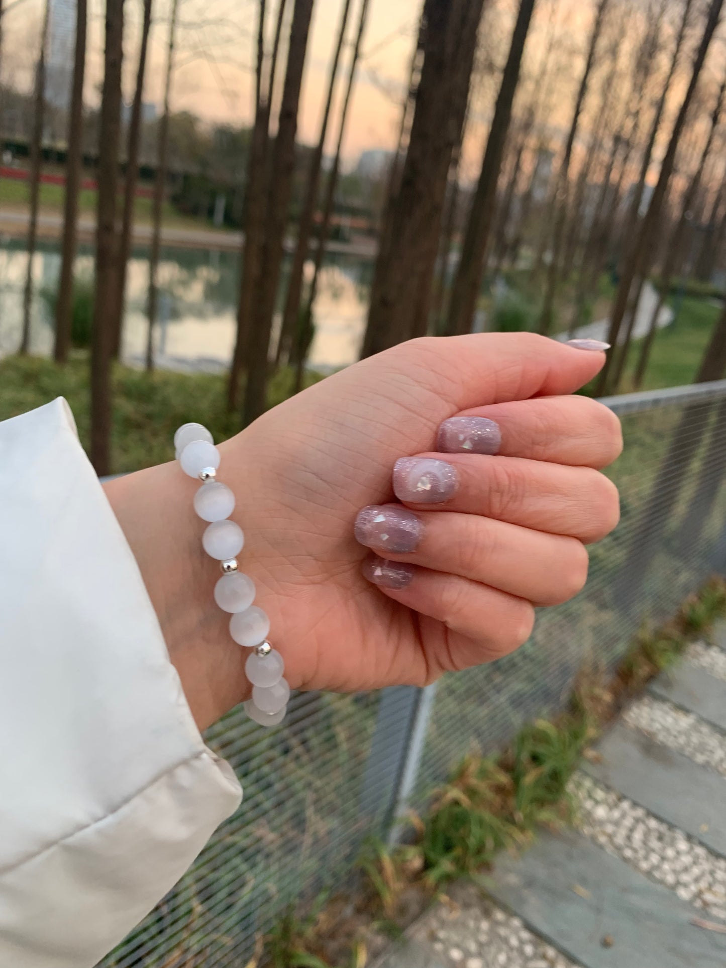 Harmony Power Celestial Glow Moonstone Bracelet