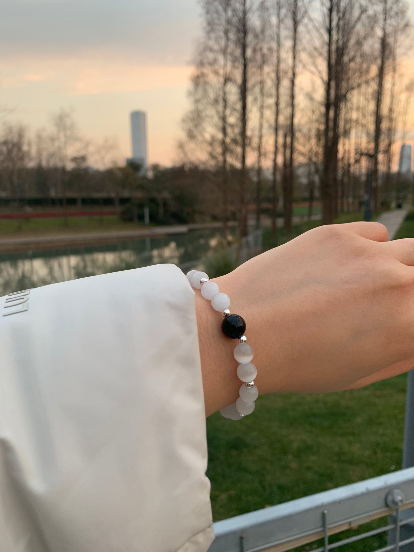 Harmony Power Celestial Glow Moonstone Bracelet