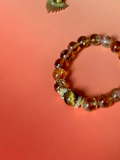 Abundance Power Manifest Citrine Bracelet