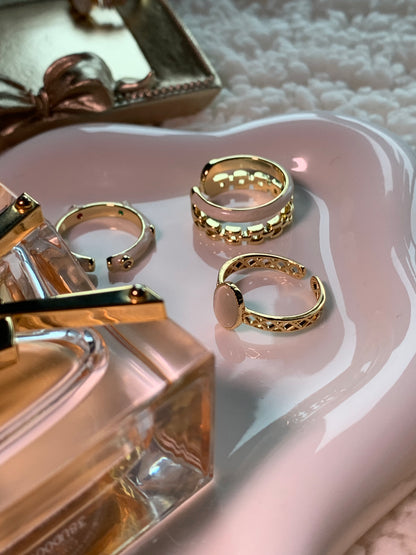Harmony Power Cat Eye Hollow Ring