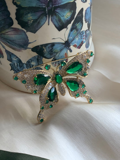Renewal Power Antique Butterfly Brooch