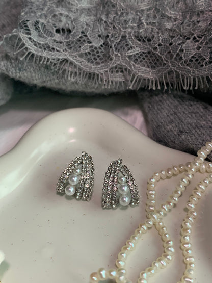 Joy Power Ballerina Pearl Earrings