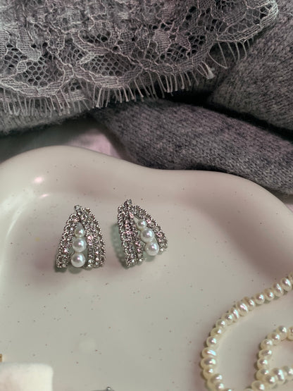 Joy Power Ballerina Pearl Earrings