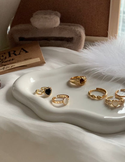 Harmony Power Twisted Gold Ring