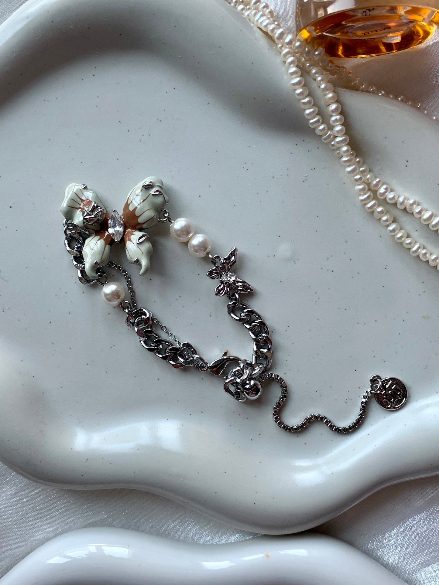 Renewal Power Retro Butterfly Adjustable Bracelet