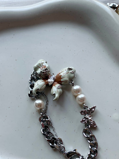 Renewal Power Retro Butterfly Adjustable Bracelet