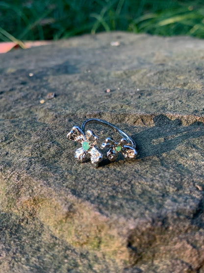 Abundance Power Double Bloom Ring