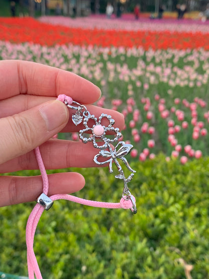 Abundance Power Bloom Adjustable Bracelet