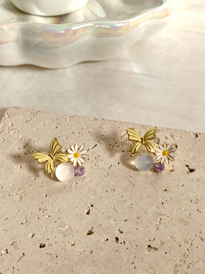 Hope Power Solar Grace Bow Earrings