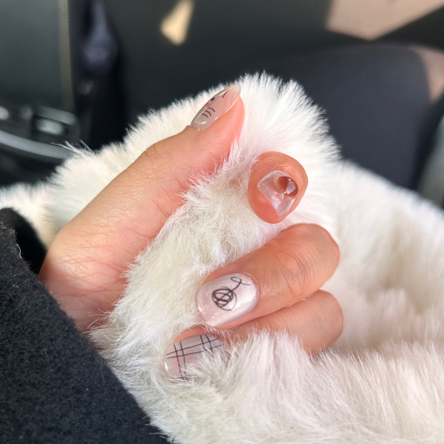 Joy Power Reusable Adorable Paws Press On Nails