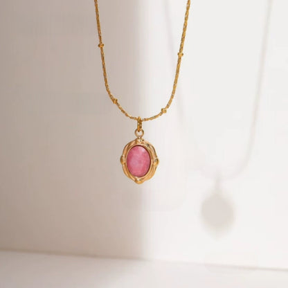 Joy Power Rhodochrosite Necklace