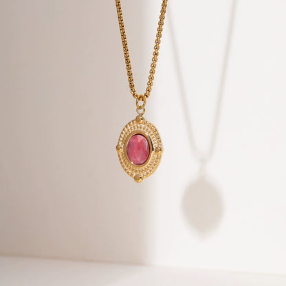 Joy Power Rhodochrosite Necklace