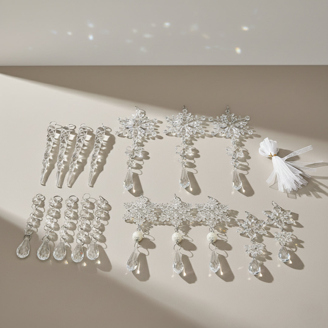 Crystal Christmas Tree Ornaments