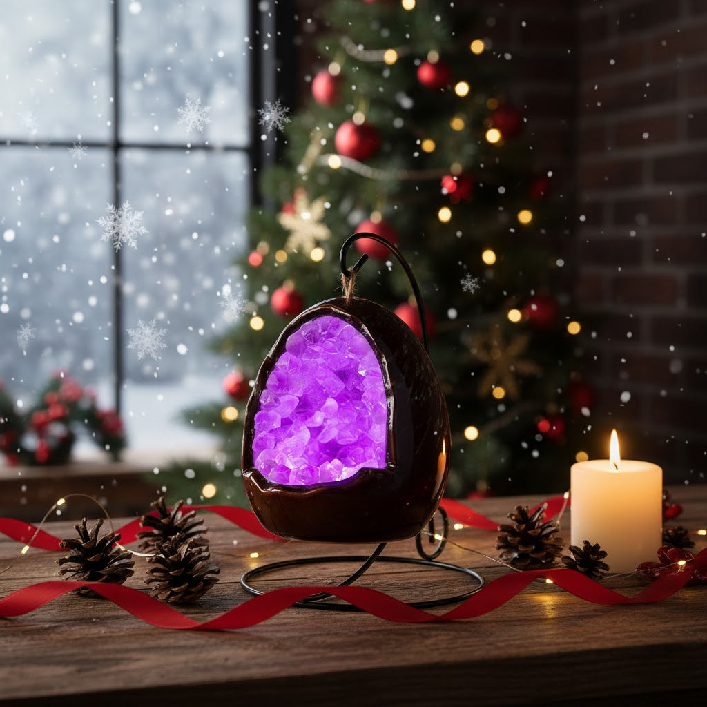 Geode Night Lamp