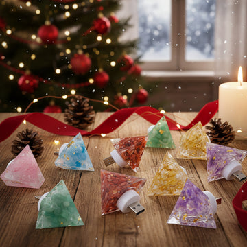 The Aura Pyramid Night Light