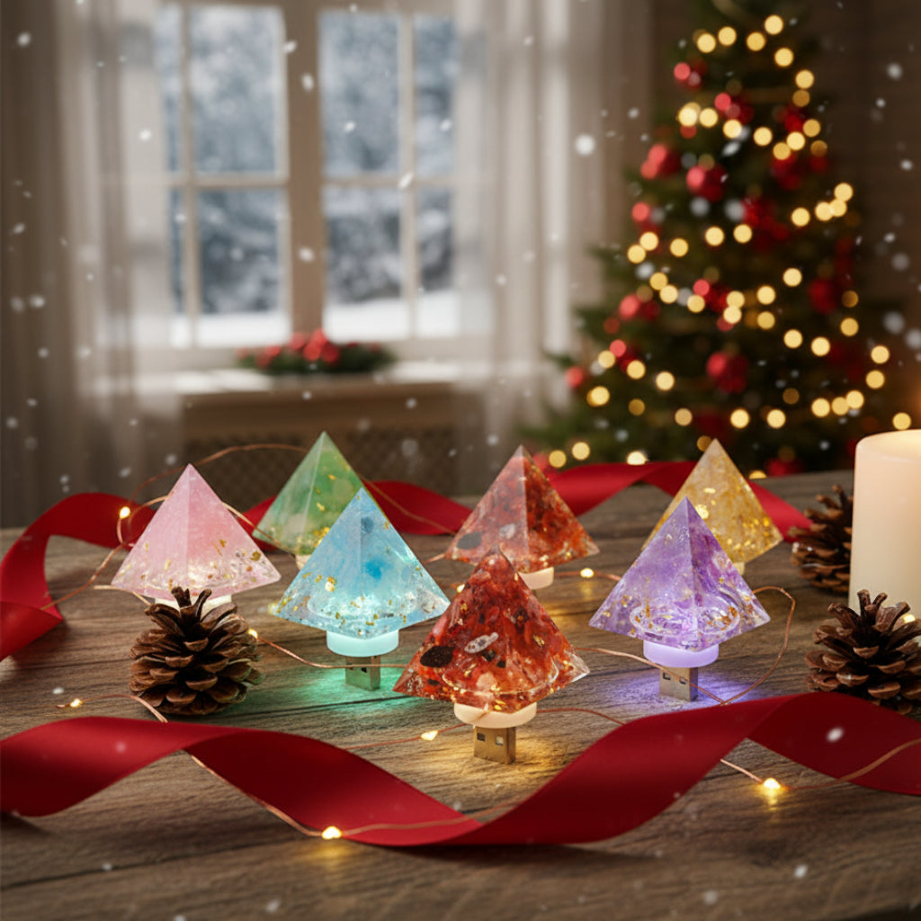 The Aura Pyramid Night Light