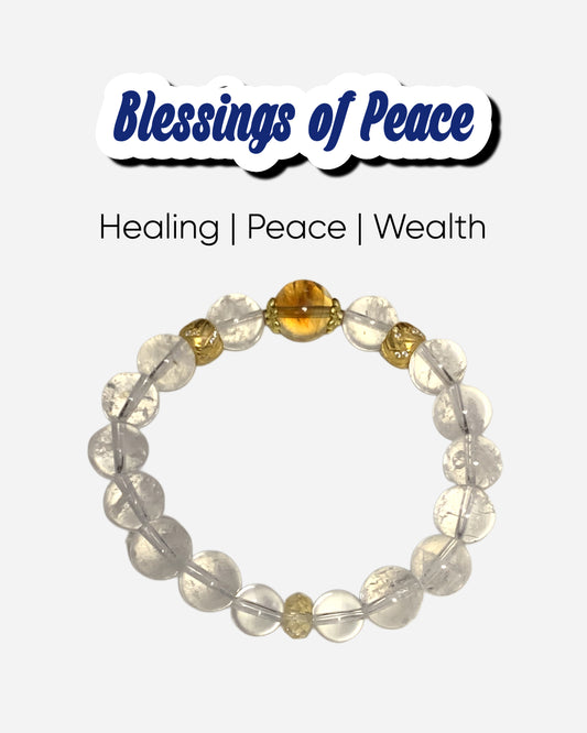 Renewal Power White Crystal Bracelet