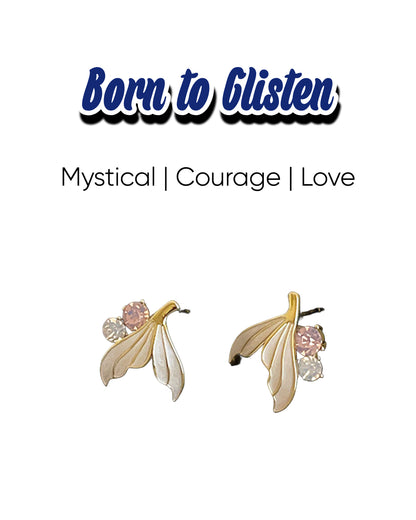 Courage Power Siren-Glow Mermaid Earrings