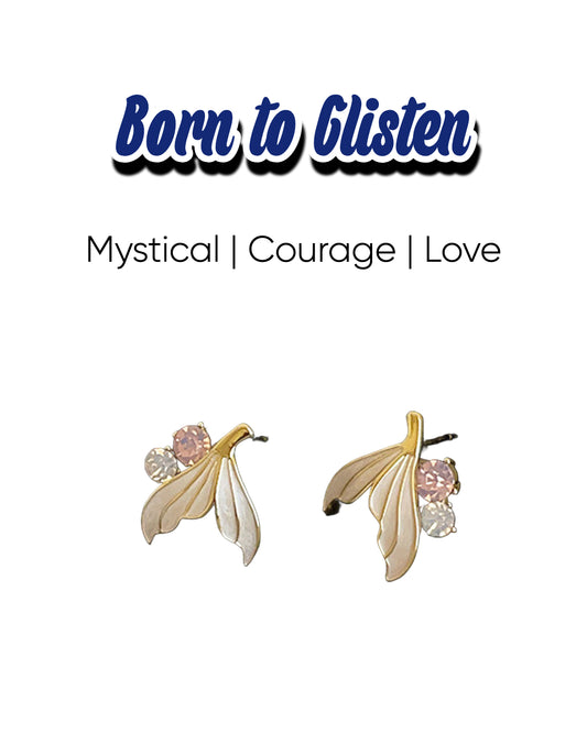 Courage Power Siren-Glow Mermaid Earrings