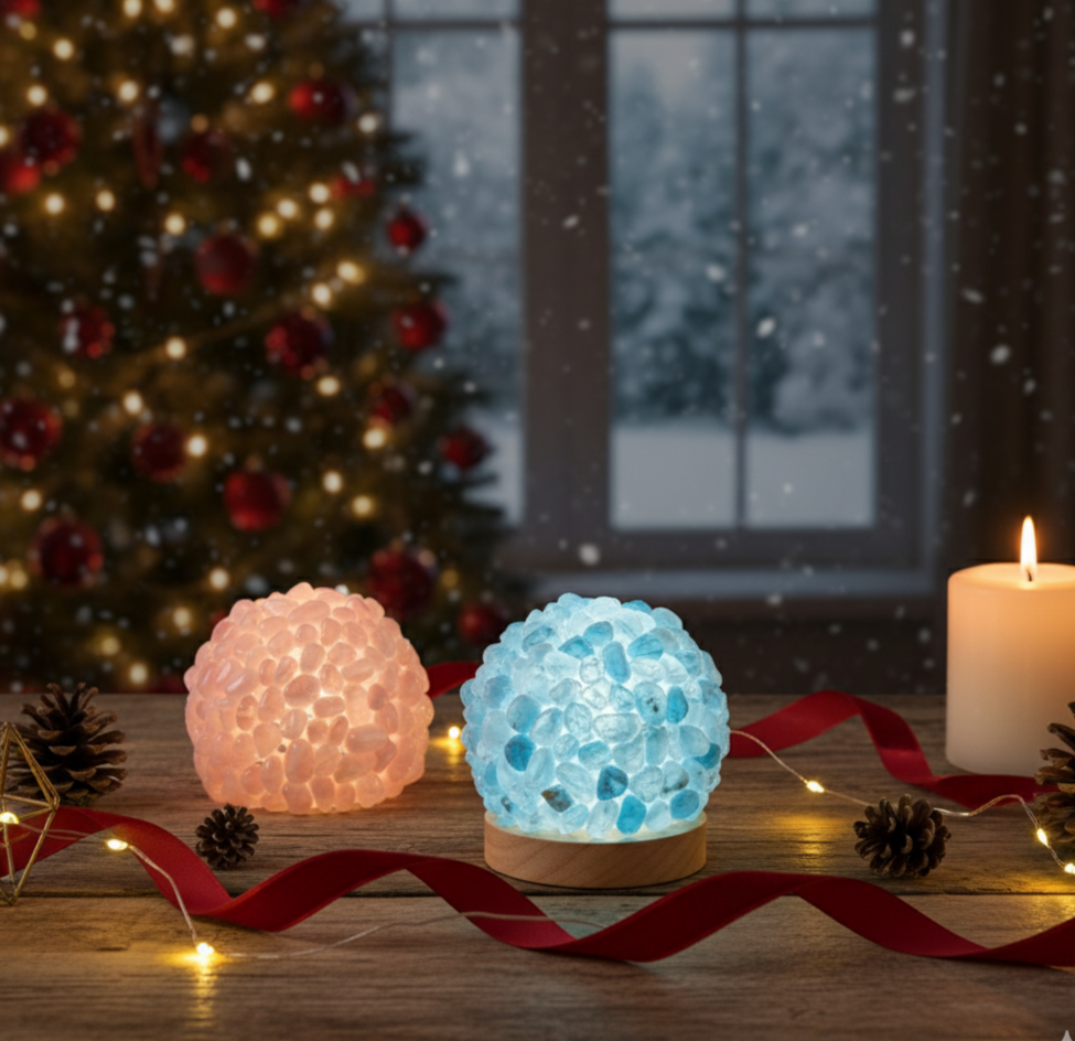 Natural Crystal Salt Night Lamp