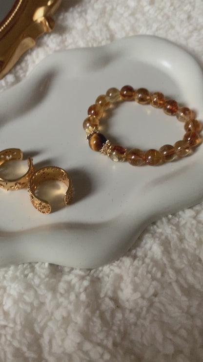 Abundance Power Manifest Citrine Bracelet