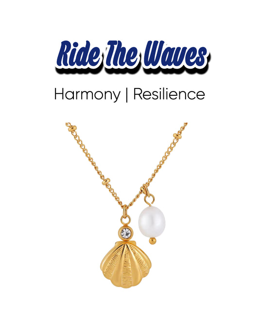 Renewal Power Pearl & Shell Necklace