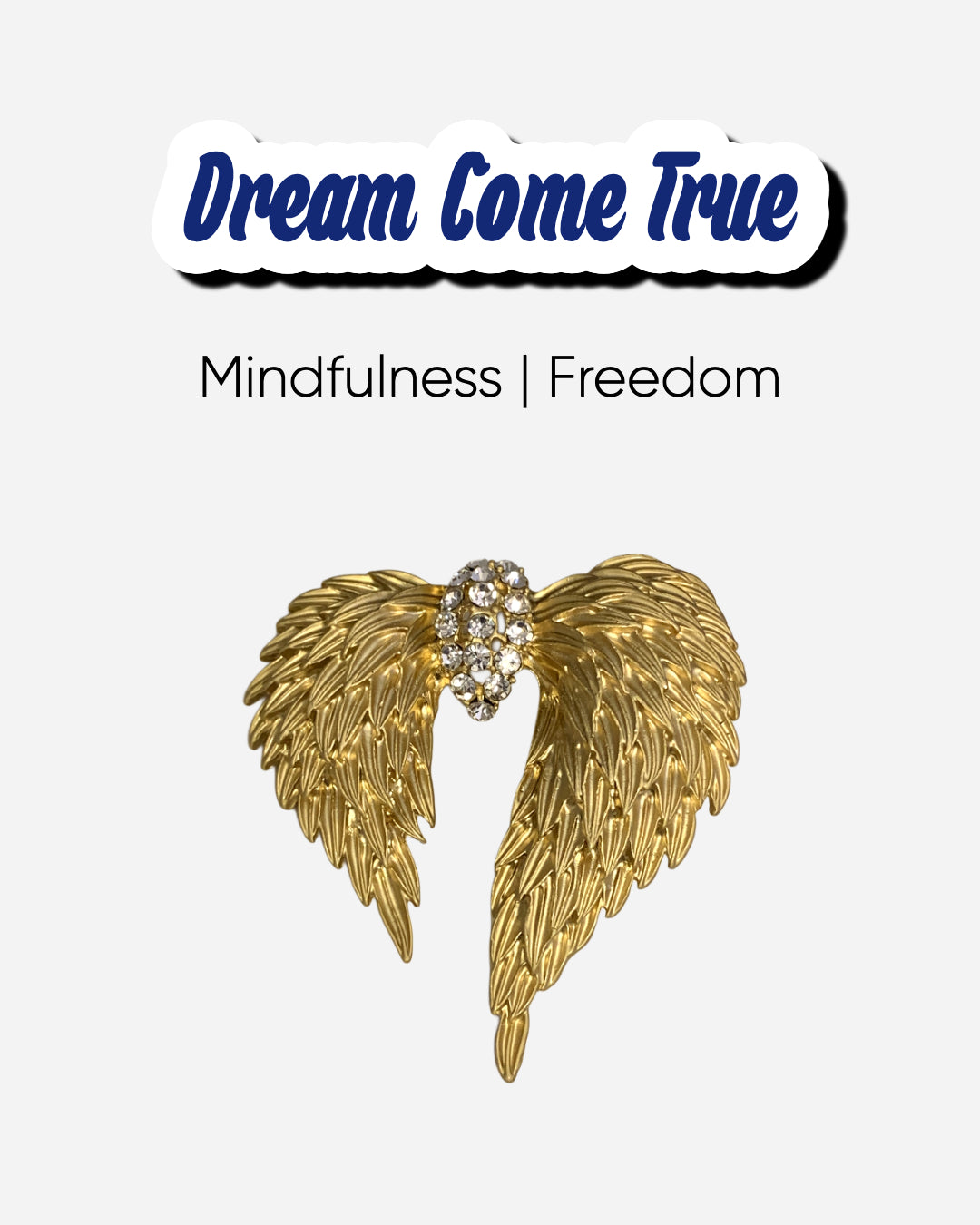 Dream Power Vintage Brooches Jewelry Set